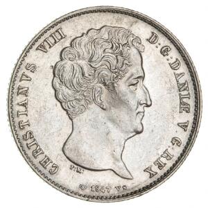 Christian VIII, rigsbankdaler 1847 VS, H 4A