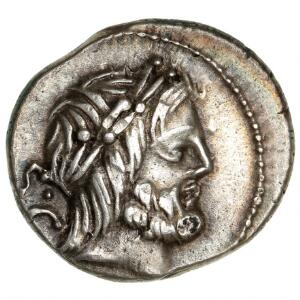 Romerske republik, L. Procilius, denar, 80 f.Kr, 3,65 g, Crawf. 3791