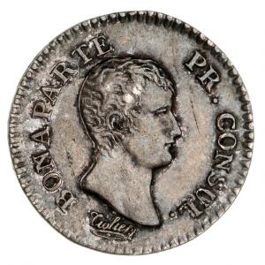 Frankrig, Napoleon I, 14 franc AN 12, KM 653,1 pæn patina