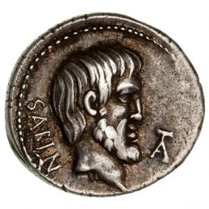 Romerske republik, L. Tituri L.F Sabinus, denar, 89 f.Kr., 3,90 g, Cr. 3441a
