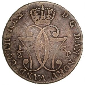 Norge, Christian VII, 12 speciedaler 1776, NM 17, H 3