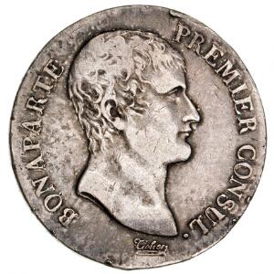 Frankrig, Napoleon I, 5 franc M AN 12, KM 659.10