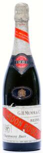 1 bt. Champagne Cordon Rouge, Mumm  1961 AB ts.