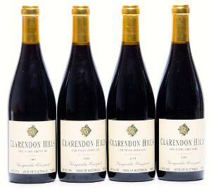 12 bts. Clarendon Hills, Old Vines Grenache, Kangarilla Vineyard 2001 A hfin. Oc.