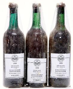 3 bts. South Coast Rosé Muscat, The Massandra Collection 1959 B tsus. Oc.