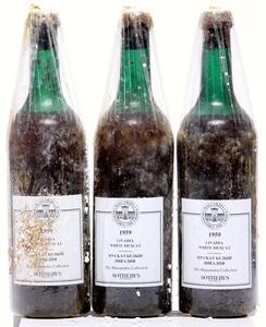 3 bts. Livadia White Muscat, The Massandra Collection 1959 BC us. Oc.