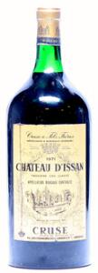 1 bt. Dmg. Chateau DIssan, Margaux. 3. Cru Classé 1971 AB ts.