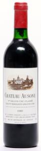 1 bt. Château Ausone, 1. Grand Cru Classé A 1989 A-AB bn.