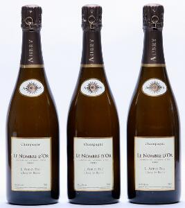 6 bts. Champagne Brut Premier Cru Le Nombre DOr, Aubry 2005 A hfin. Oc.