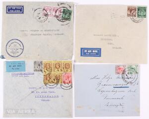 Straits Settlements. 16 ældre forsendelser incl. flere bedre.