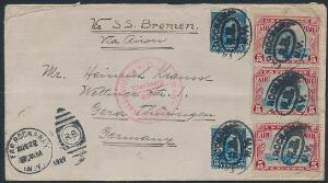 USA. 1929. KATAPULT-brev sendt til Tyskland.