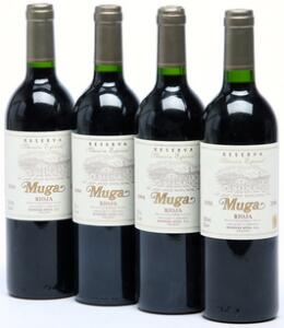 10 bts. Bodegas Muga Selección Especial, Rioja 1996 A hfin.