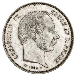 1 kr 1892, H 14A