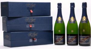 2 bts. Champagne Cuvée Sir Winston Churchill, Pol Roger 1999 A hfin. Oc. etc. Total 3 bts.