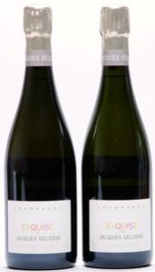 2 bts. Champagne Grand Cru Exquise Sec, Jacques Selosse A hfin.