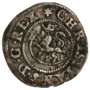 Norge, Christian V, 2 skilling 1678, NM 137, H 48C, lidt ir