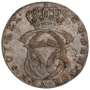 Christian VII, Rethwisch, speciedaler 1769, H 8
