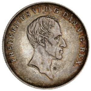 Frederik VI, rigsbankdaler  12 speciedaler 1838 WS, H 27C