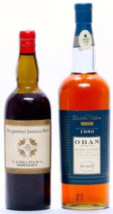 1 bt. Oban 1980, Distillers Edition, Double Matured, Single Malt, Highlands A-AB bn.  etc. Total 2 bts.