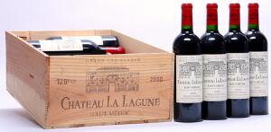12 bts. Château La Lagune, Haut - Medoc. 3. Cru Classé 2000 A-AB bn. Owc.