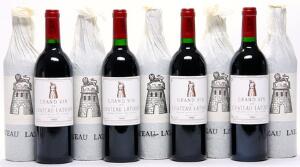 9 bts. Château Latour, Pauillac. 1. Cru Classé 1992 A hfin. Owc.