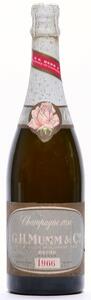 1 bt. Champagne Cordon Rosé, Mumm  1966 A-AB bn.
