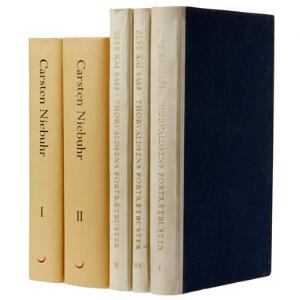 Famous Danes Harbsmeier ed. Carsten Niebuhrs rejsebeskrivelse fra Arabien [...]. 2 vols.  3 vols. 5