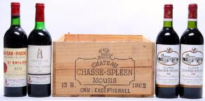1 bt. Château Latour, Pauillac. 1. Cru Classé 1975 B tsus.  etc. Total 4 bts.