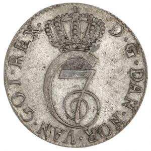 Norge, Christian VII, 4 skilling 1788 HIAB, NM 74, H 15B - pæn 1 mønt