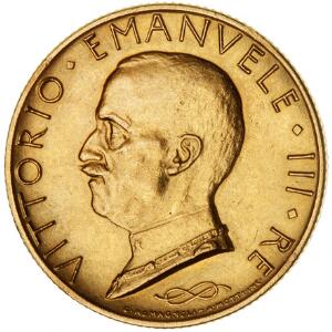 Italien, Vittorio Emanuele III, 1900 - 1946, 100 lire 1931, F 33