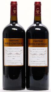 2 bts. Mg. Château Boyd Cantenac, Margaux. 3. Cru Classé 2005 A hfin.