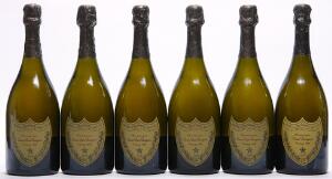 1 bt. Champagne Dom Pérignon, Moët et Chandon 1996 A hfin.  etc. Total 6 bts.