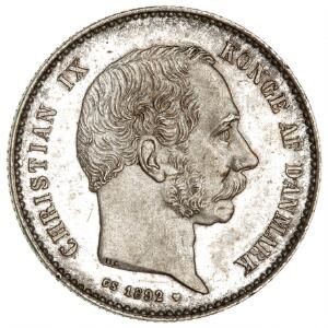 1 kr 1892, H 14A