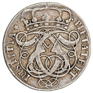 Christian V, 4 mark  krone 1689, H 82