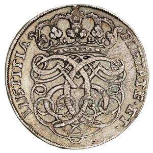 Christian V, 4 mark  krone 1686, H 82