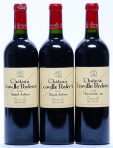 3 bts. Château Léoville Poyferré, Saint - Julien. 2. Cru Classé 2009 A hfin.