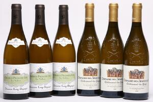 3 bts. Chablis 1. Cru Vaillon, Domaine Long Depaquit, Albert Bichot 2009 A hfin.  etc. Total 6 bts.