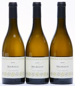 6 bts. Meursault, Pascal Marchand 2010 A hfin. Oc.