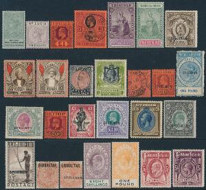 British Colonies. Good well-filled collection in 34 larger stockbooks including many better stamps and complete sets, varieties and others. MUST BE INSPECTED