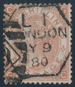 1867. Victoria. 2 Shilling, brown. Fine used copy. Good, strong colour. SG £ 3250