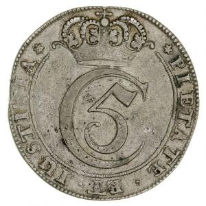 4 mark  krone 1677, Christiania, NM 71, H 41C