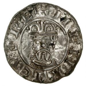 Utrecht, Willem I and Heinrich IV of Germany, 1054 - 1076, Denier, Groningen, Van der Chijs III-6
