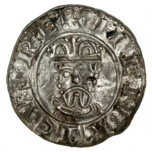 Utrecht, Willem I and Heinrich IV of Germany, 1054 - 1076, Denier, Groningen, Van der Chijs III-6