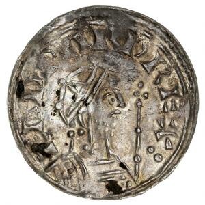 Edward the Confessor, 1042 - 1066, Penny, Pyramids type, 1065 - 1066, Thetford, moneyer, Godric, North 831, S 1184