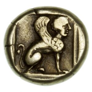 Lesbos, Mytilene, El-Hekte, c. 412 - 378 BC, Bodenstedt 63, SNG Copenhagen 303