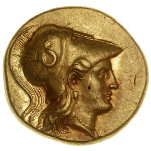 Macedonian Kingdom, Alexander III, the Great, 336 - 323 BC, Au-stater, Babylon, c. 311 -  305 BC, Price 3745, Müller 733