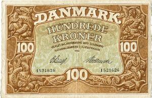 100 kr 1912, nr. 1521626, V. Lange  Wroblewski, Sieg 109, DOP 116, Pick 23