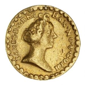 Dronning Louise Lincomparable, guldmedaillette u. år før 1705, G 351