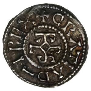 Carolingians, Denier struck in the name of Charles the Bald le Chauve, late 9th cent., Tours