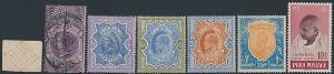 India with States. 1852-1987. Good collection in a large album with many better classic stamps, high values and complete sets  strong part of Indian States. Pl
